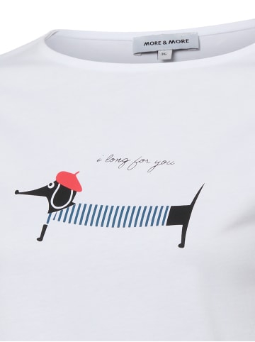More & More Shirt in weiß mehrfarbig