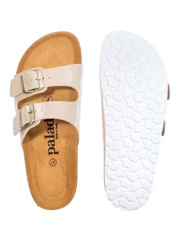 Palado Pantoletten Milos Lack in Beige