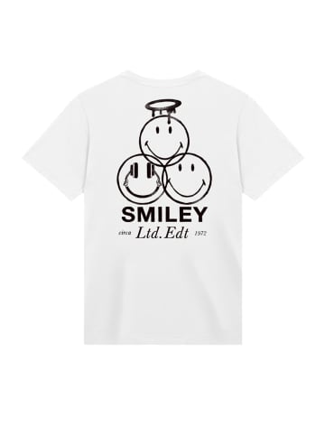F4NT4STIC T-Shirt Smiley Originals Ltd. Edition Print since 1972 in weiß