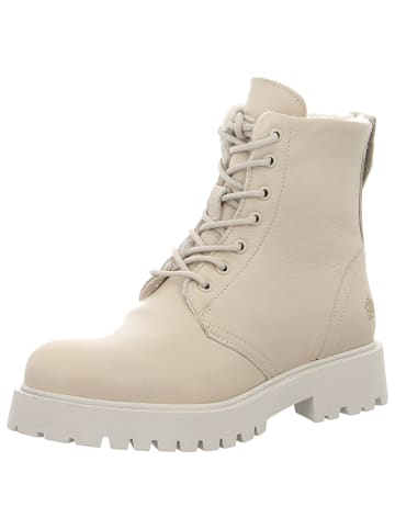 Apple of Eden Schnürstiefelette in beige