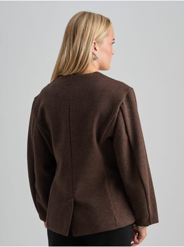 Peppercorn Blazer in Java Brown Melange