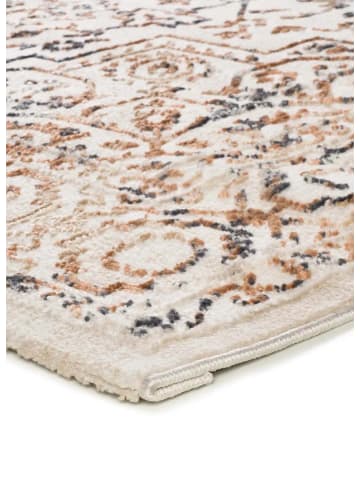 Atticgo Kurzflor-Teppich KEOPS in beige/kupfer/blau