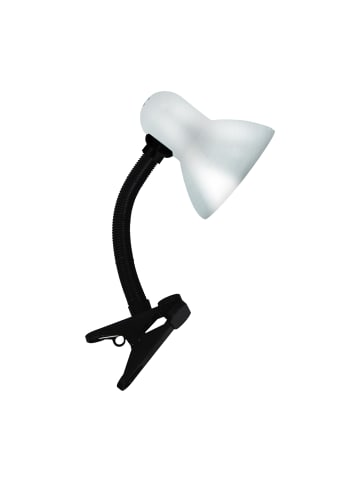 Licht-Erlebnisse Tischlampe (B)12.5 x (L)13.5 x (H)30.5 cm in Schwarz Silber