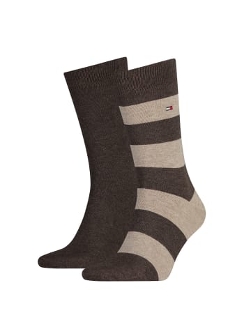 Tommy Hilfiger Socken 2er Pack in Braun