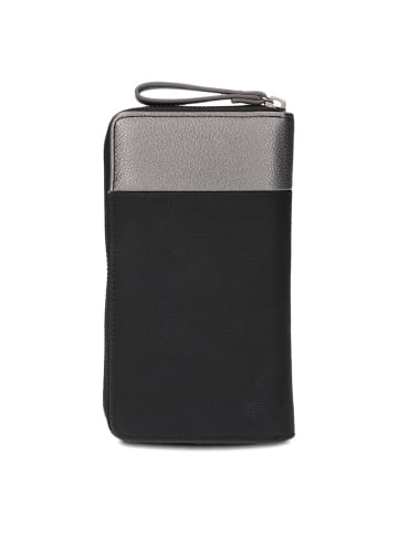 Zwei Eva Geldbörse 20 cm in cosmos black