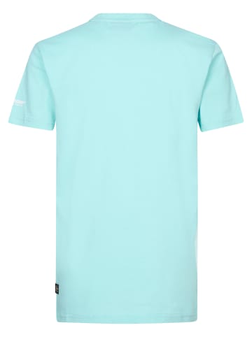 Petrol Industries T-Shirt mit Logo Gran Turismo Drift in Blau