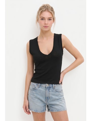 Alexa Dash Blouse in Schwarz