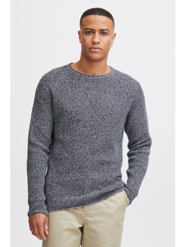 !SOLID Strickpullover SDKotchap 21301069-ME  Melierter Strickpullover mit Rollkanten in Grau