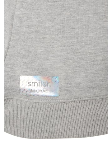 smiler. Sweatshirtpullover Cuddle. in GRAU