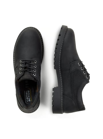 Camel Active Oxford aus Echtleder in Schwarz