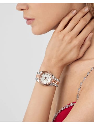 Philipp Plein Analoguhr für Damen in silber