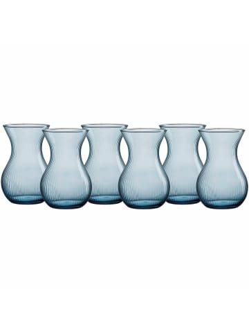 Ritzenhoff & Breker 6er Set Vasen Rosalie 18 cm in Blau