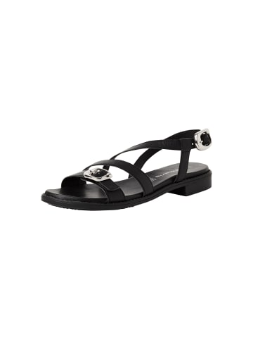 Tamaris Ledersandalen Schwarz