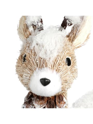 Atmosphera Créateur d'intérieur Weihnachtsfigur in beige