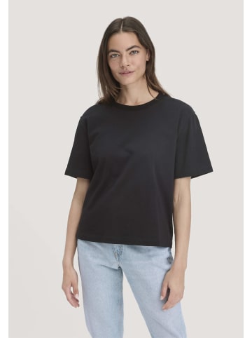 Hessnatur Jersey T-Shirt in schwarz