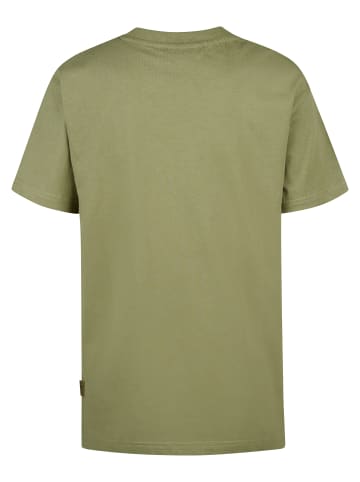 Petrol Industries T-Shirt mit Logo Clam in Grün