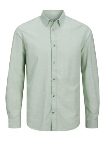 Jack & Jones Langarmhemd in iceberg green