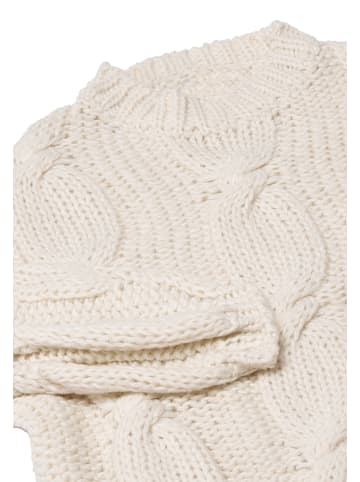 ebeeza Strickpullover in Wollweiss