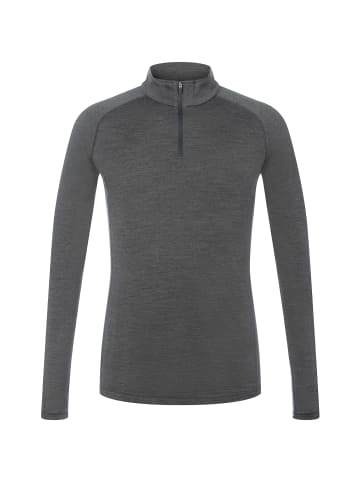 Supernatural M BASE 1/4 ZIP 230 in Steingrau