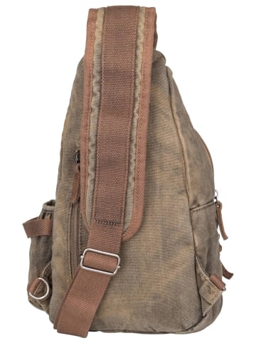Greenburry Rucksack Vintage Aviator in Khaki