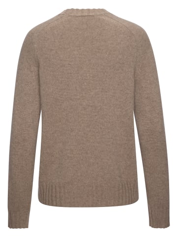 LASCANA Kaschmirpullover in sand meliert
