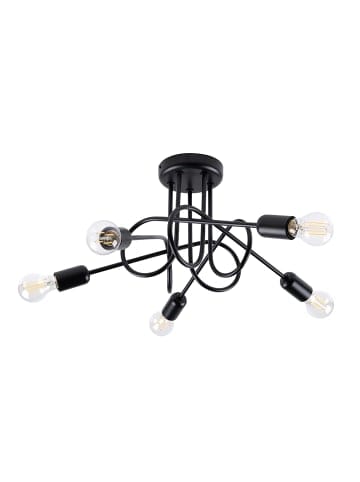 Nice Lamps Kronleuchter KNOT 5 schwarz H 1534