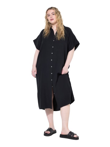 Studio Untold Hemdbluse in schwarz