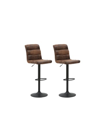 byLiving Barhocker Phil in Braun - (B) 42 x (H) 122 x (T) 51 cm