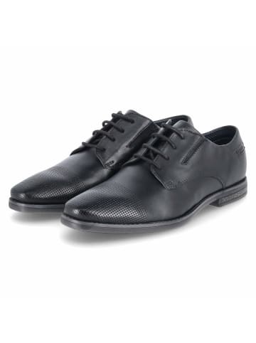 Bugatti Schnürhalbschuh in schwarz