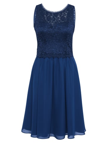 Vera Mont Abendkleid mit Spitze in Festival Blue
