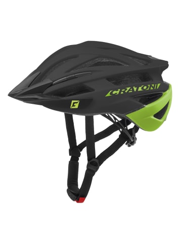 Cratoni MTB Fahrradhelm Agravic in schwarz/lime matt