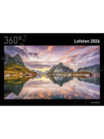 360 grad Kalender - Lofoten Premiumkalender 2026