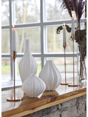 Kaiser Porzellan Vase " Bahar " in Biskuit weiß