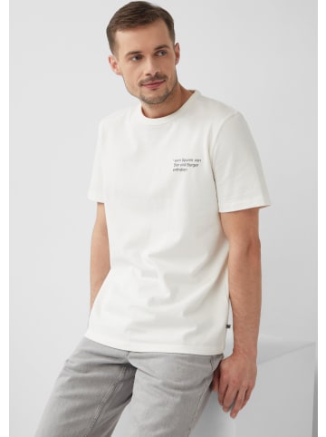 s.Oliver T-Shirt in 01D1_weiß