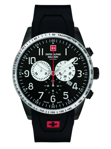 Swiss Alpine Military by Grovana Chronograph für Herren in Schwarz