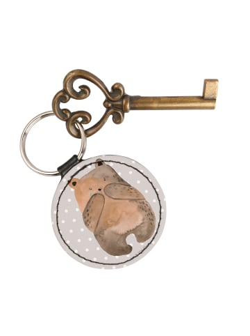 Mr. & Mrs. Panda mini schlüsselanhänger Bär Verlust ohne Spruch in Grau Pastell