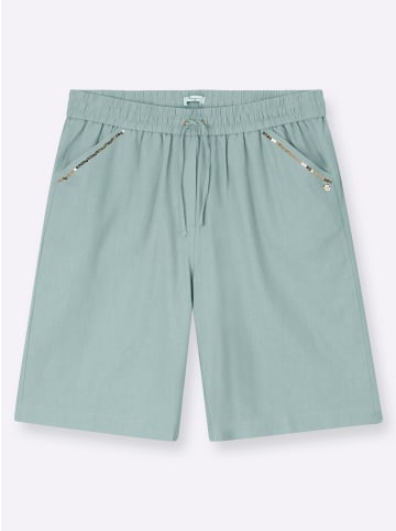 sheego Bermudas in kalkmint