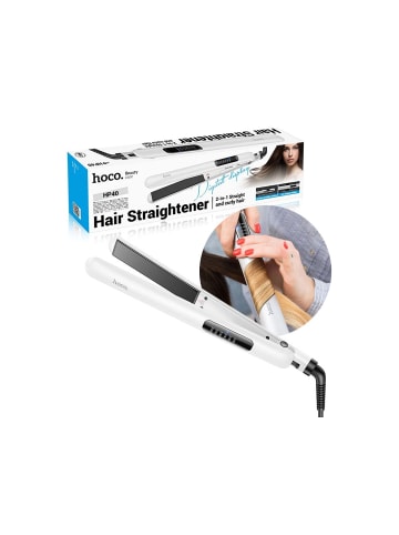 HOCO HP40 Haarglätter Keramik mit Temperaturregelung