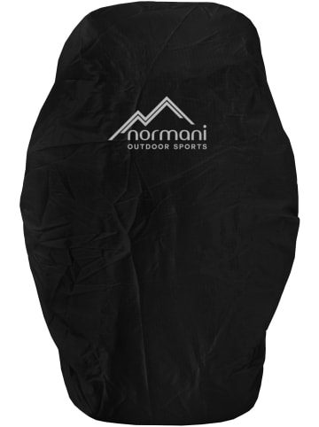 Normani Outdoor Sports Rucksack-Regenüberzug für 40-50 Liter Raincover in Schwarz