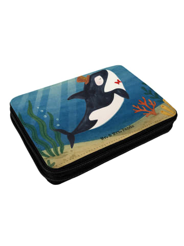 Mr. & Mrs. Panda Schreibetui Orca Zylinder Design ohne Spruch in Weiß