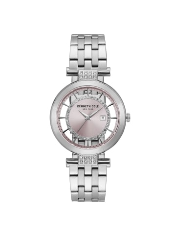 Kenneth Cole Quarzuhr KC15005011 in Silber