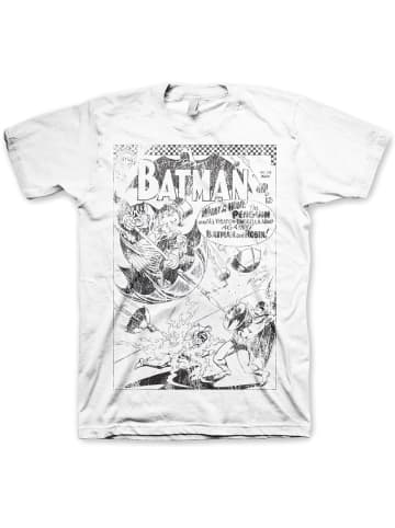 Batman T-Shirt "Umbrella Army Distressed Big Tall T-Shirt" in Weiß