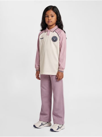 Hummel Polo Raglanärmel Hmljr Loose Kinder in SEA FOG