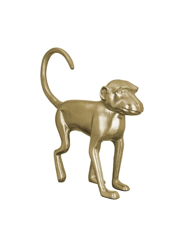 GILDE Figur Monkey goldfarben - (H) 45 cm