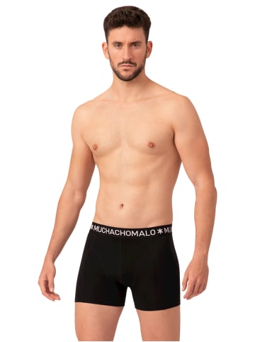 Muchachomalo 10er-Set: Boxershorts in Black/Pink/Blue/Purple/Blue/Orange/Pink/Green/Blue/Blue