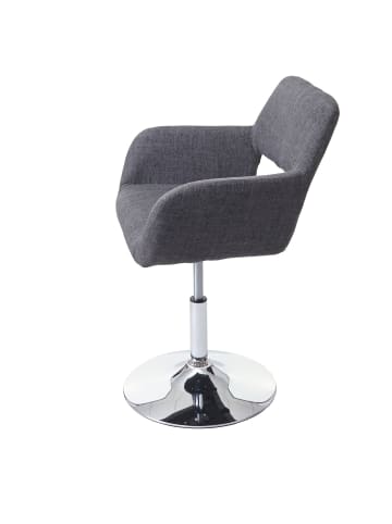 MCW Esszimmerstuhl A50, Grau, Chromfuß