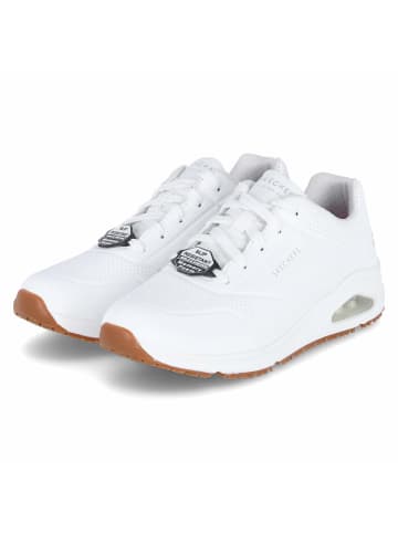 Skechers Low Sneaker UNO SR in Weiß