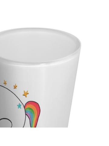 Mr. & Mrs. Panda Schnapsglas Einhorn Nacht ohne Spruch in Transparent