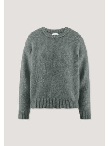 Hessnatur Strick Pullover in fichtengrün