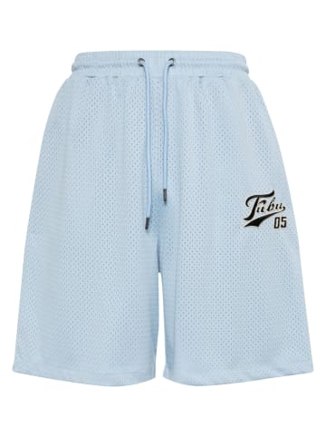 FUBU Mesh-Shorts in lightblue/black